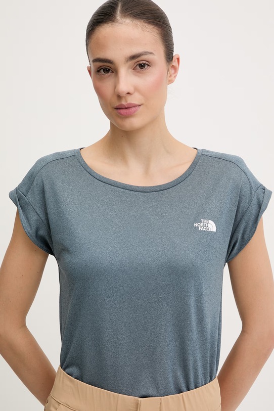 The North Face t-shirt damski szary NF0A8BS2L9L1