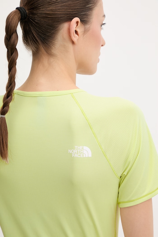 The North Face t-shirt treningowy damski SUNRISER beżowy NF0A8BBXG6O1