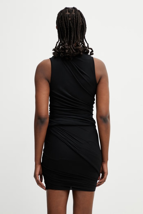 Clothing Rick Owens Lilies Luna blouse women's with viscose plain LI01F7109.CVI black