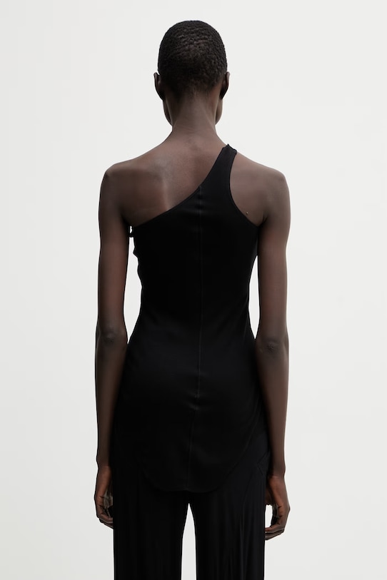 Oblečení Rick Owens Lilies top dámský z viskózy LI01F7105.RRV černá