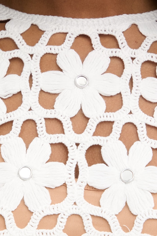 MICHAEL Michael Kors bluzka damska MS651ZMKNE biały