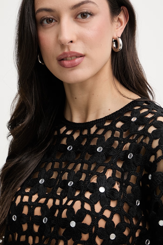 MICHAEL Michael Kors bluză pentru femei negru MS651ZMKNE