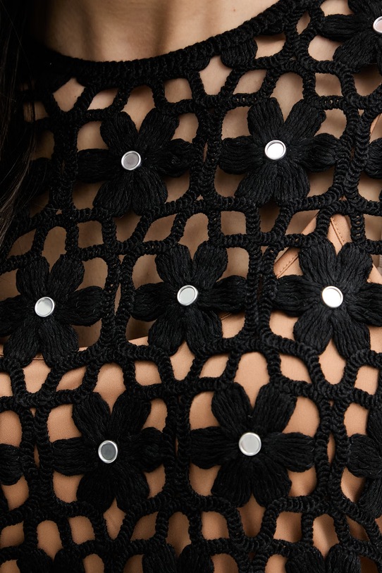 MICHAEL Michael Kors bluzka damska MS651ZMKNE czarny