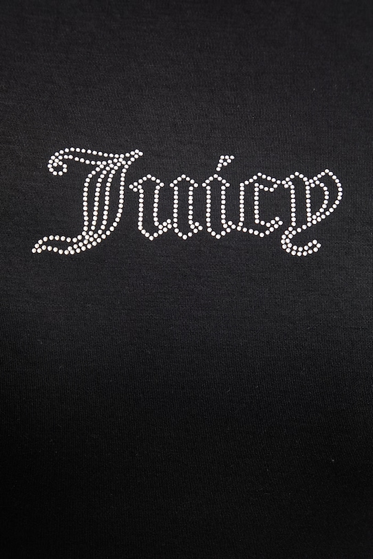 Juicy Couture majica za žene od modala JC BABY TEE JCWCT126317 crna