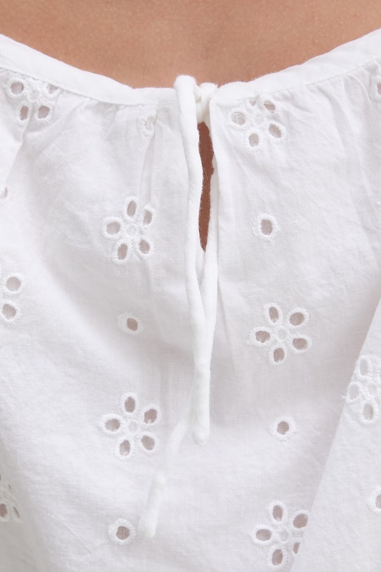 Rip Curl blúzka s ramienkami dámska bavlnená OASIS 06VWSH biela