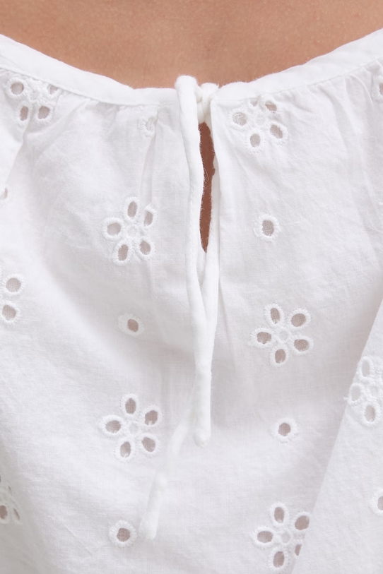 Rip Curl blúzka s ramienkami dámska bavlnená OASIS 06VWSH biela