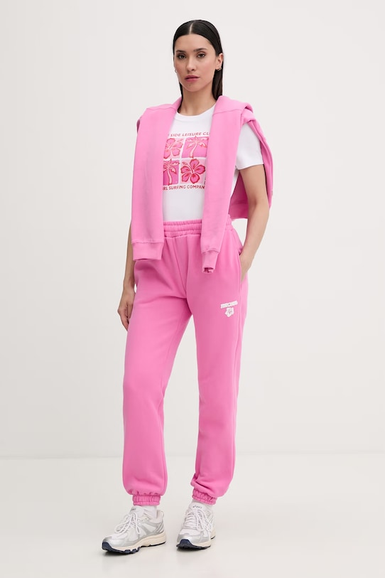 Rip Curl t-shirt γυναικείο βαμβακερό με ελαστάν SURF SIDE 0MBWTE λευκό SS26