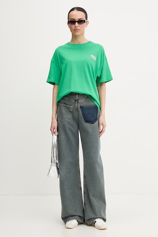 Rip Curl футболка для женщин из хлопка SURF REVIVAL 0MHWTE зелёный SS26