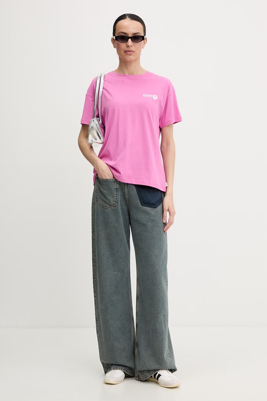 Rip Curl футболка женская хлопковая SURF PUFF PARTY PACK 0O5WTE розовый SS26