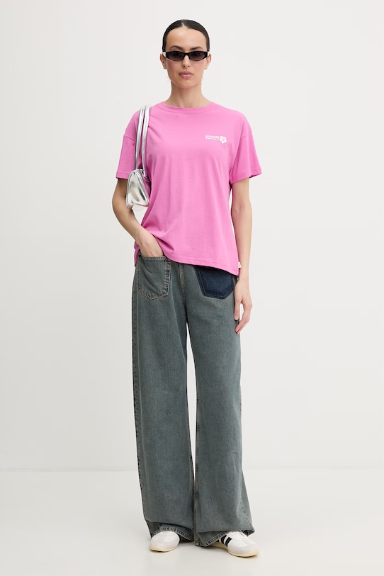 Rip Curl футболка женская хлопковая SURF PUFF PARTY PACK 0O5WTE розовый SS26