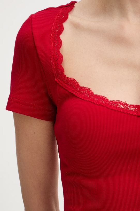 Morgan t-shirt damski 261.DAMOUR czerwony