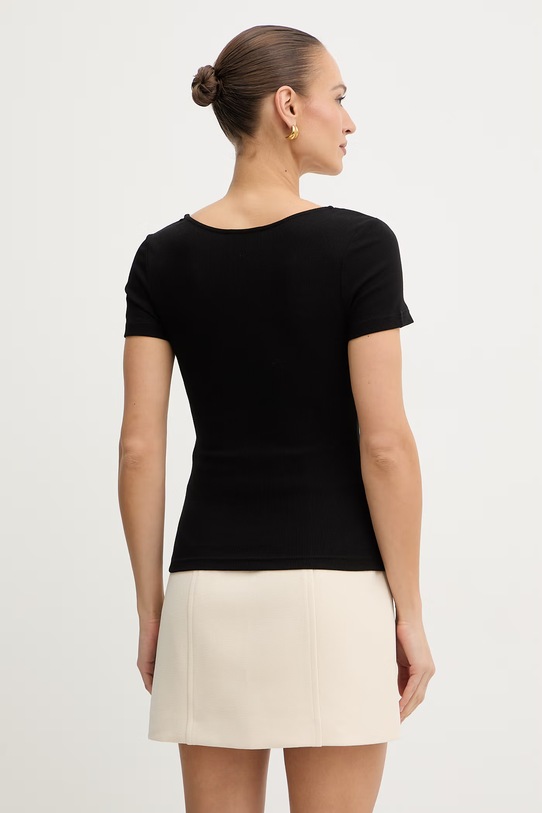 Odzież Morgan t-shirt damski 261.DAMOUR czarny