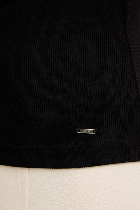 Morgan t-shirt damski 261.DAMOUR czarny