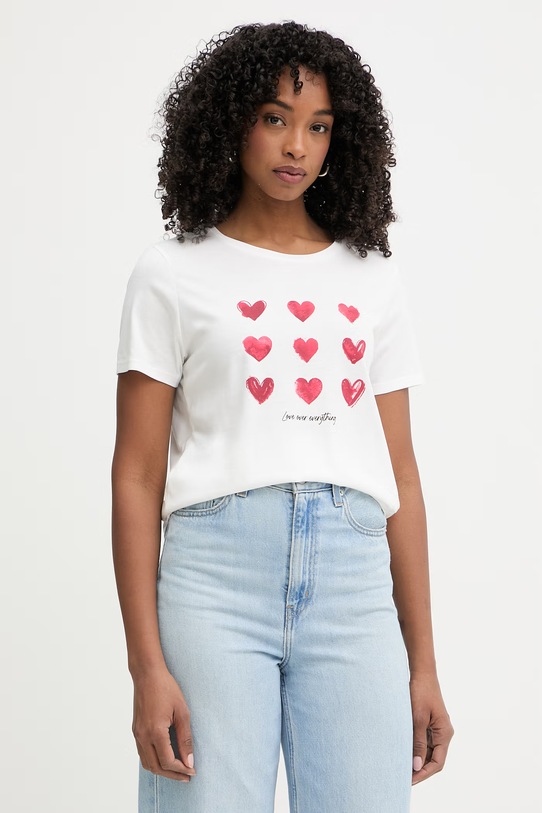 Morgan t-shirt damskie biały 261.DONA