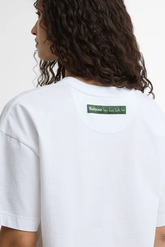 Barbour x Paul Smith Tenby t-shirt cotton Women's white LTS0727WH11