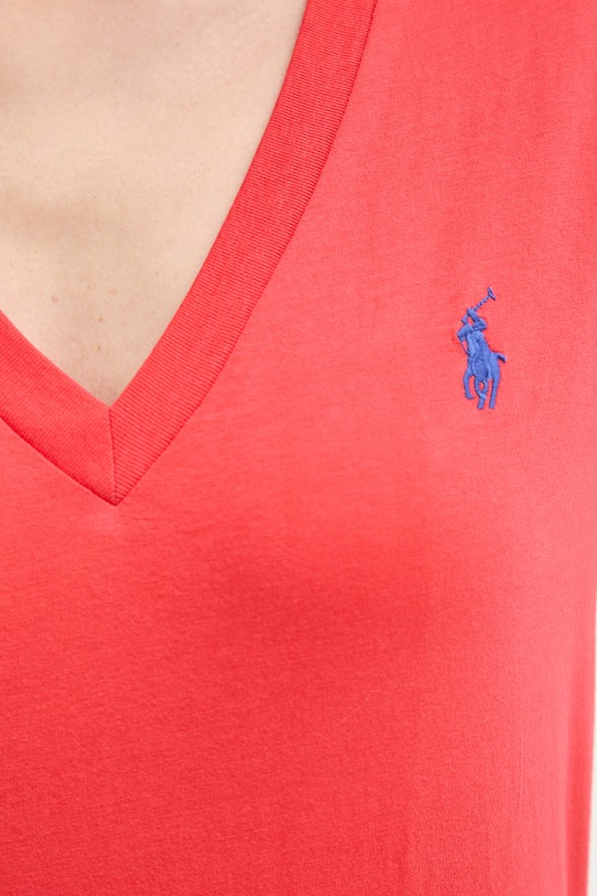 Polo Ralph Lauren basic tričko dámské bavlněné 211B14611 červená