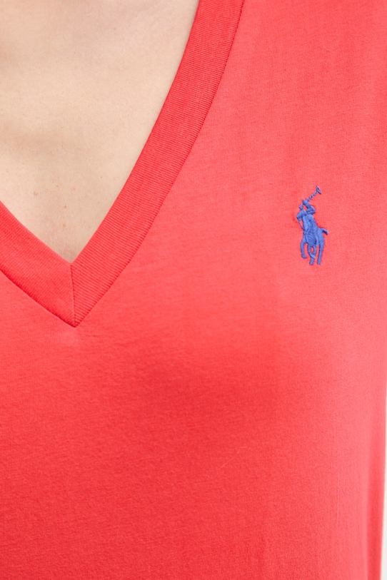 Polo Ralph Lauren basic tričko dámské bavlněné 211B14611 červená