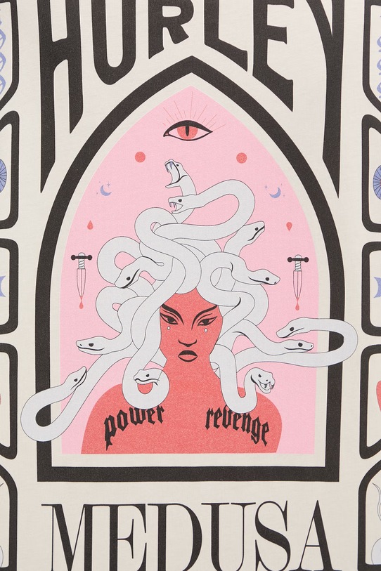 Hurley t-shirt damski bawełniany WTSEU00037