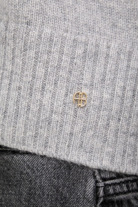 Anine Bing Jackson sweter kaszmirowy damski szary A.09.10175