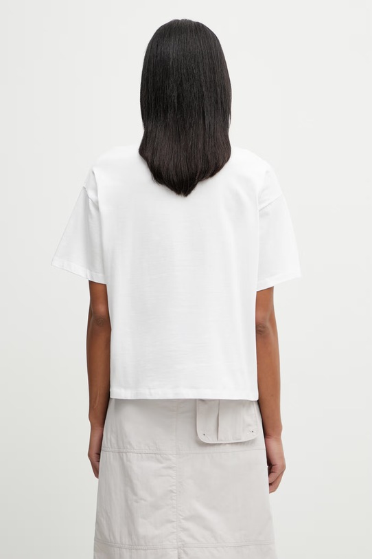 Odzież Carhartt WIP W' S/S Cloud Heart T-Shirt T-shirt bawełniany damski I036380.02XX biały