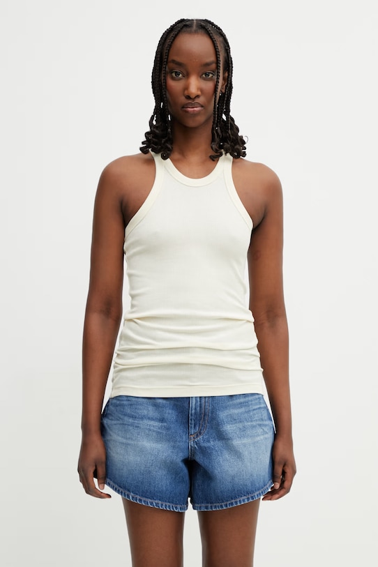 Sportmax Spxfumato top with silk blend Women's beige 2612941042600