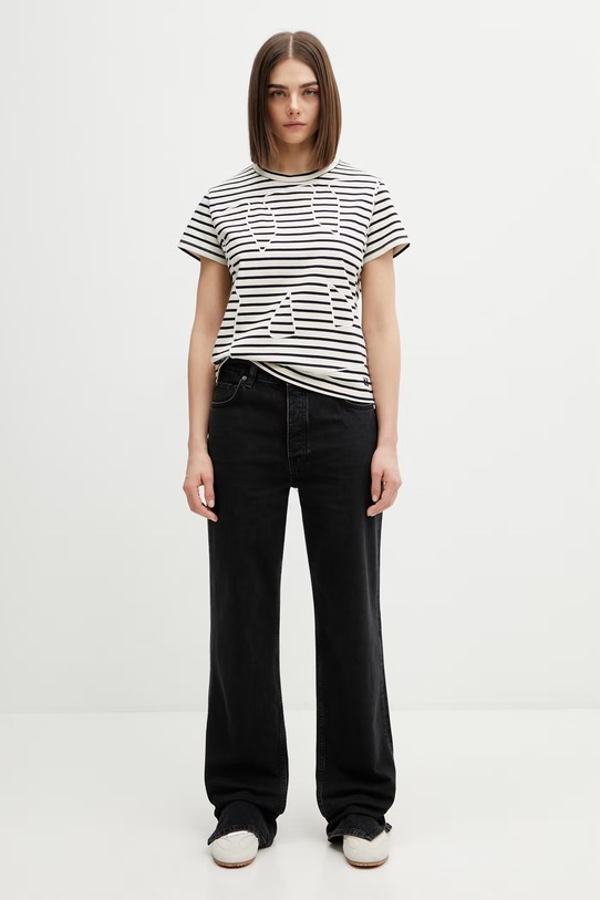 Wales Bonner Crown t-shirt bawełniany damski WS26JE10.JE02.159