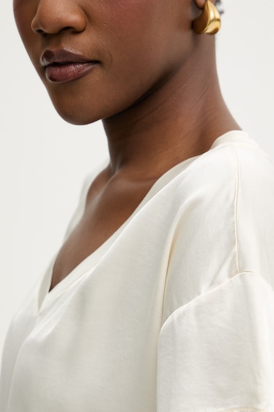 Haveone t-shirt damski TWG.Q003 beżowy