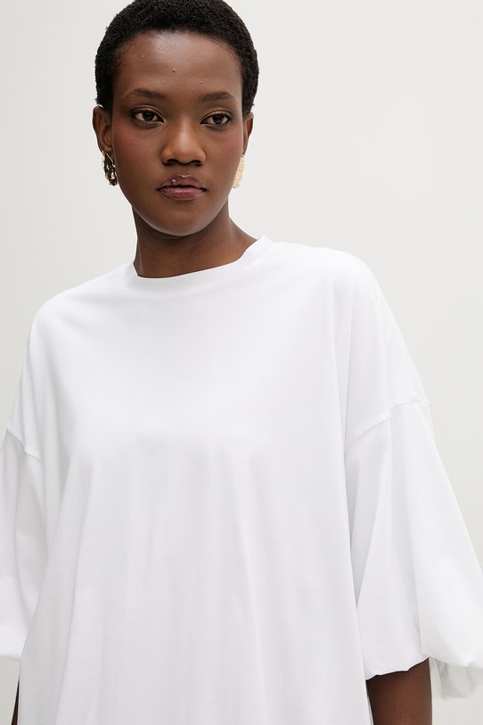 Isabelle Blanche t-shirt damski biały IS26SS.T099.T028