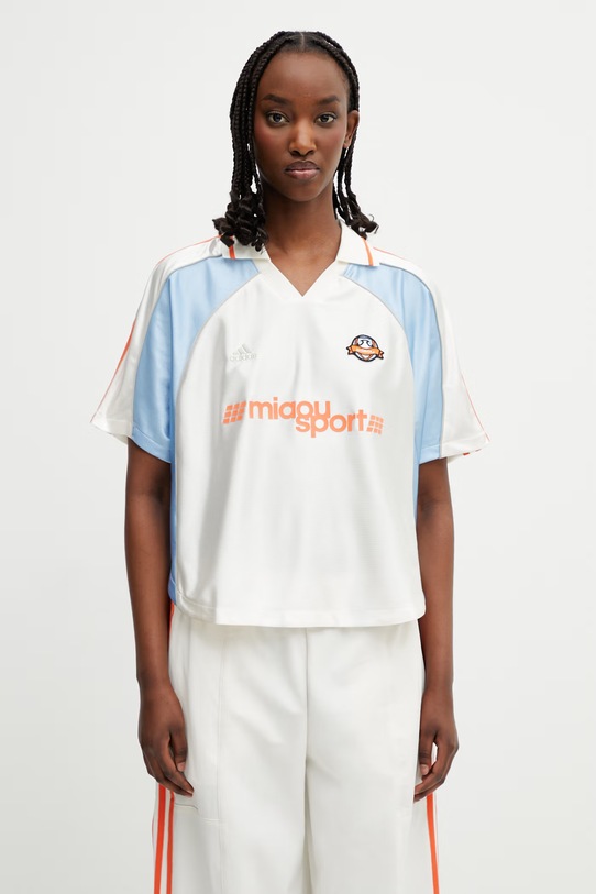 adidas Originals x MIAOU polo dámské béžová KR4492