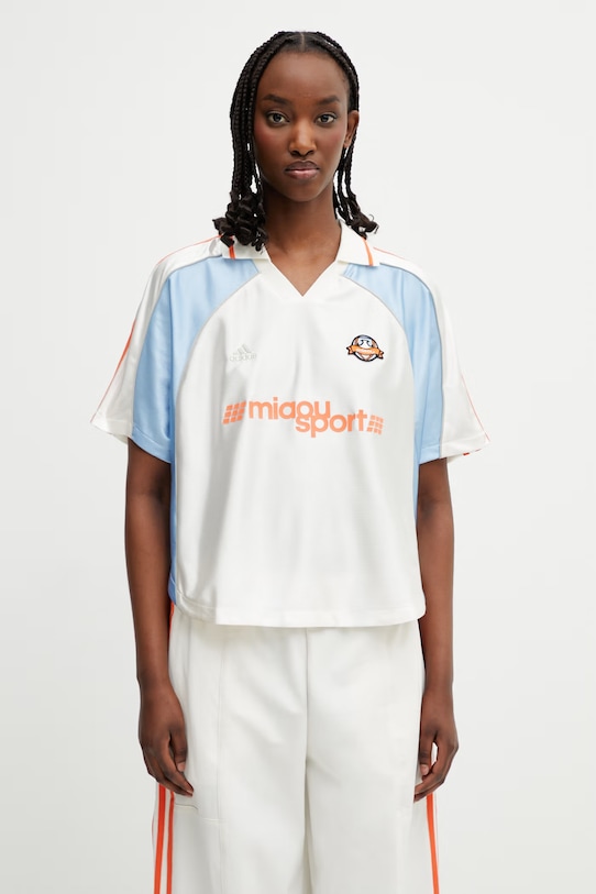 adidas Originals x MIAOU polo dámské béžová KR4492