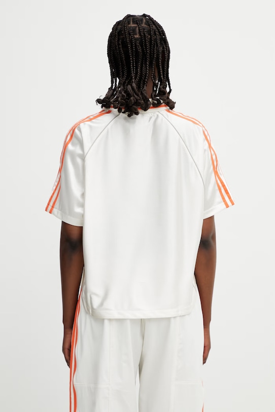 Oblečení adidas Originals x MIAOU polo dámské KR4492 béžová