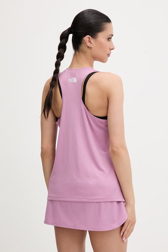 Ρούχα The North Face αθλητική μπλούζα Γυναικεία Flex NF0A8BRTG6E1 μωβ