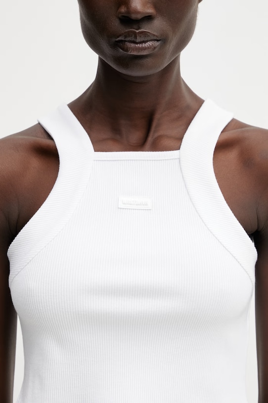 WRSTBHVR Anitra crop top damski alb W1525SB.2950