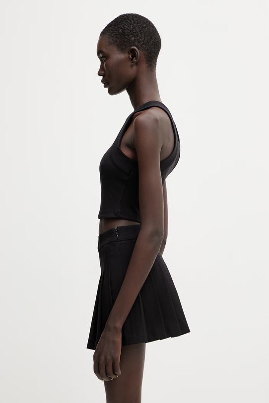 WRSTBHVR Anitra crop top damski W1525SB.2950 negru SS26