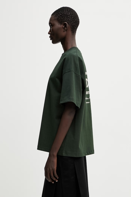 WRSTBHVR Garm V5 t-shirt cotton Women's U1026TT.3438 green SS26