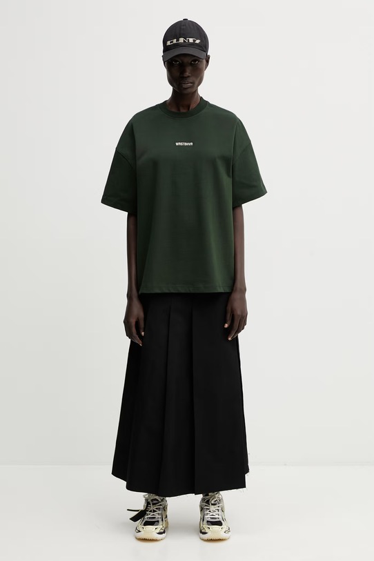 WRSTBHVR Garm V5 t-shirt cotton Women's U1026TT.3438 green