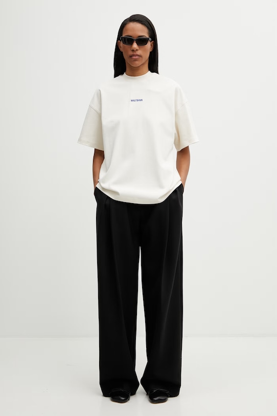 WRSTBHVR Garm V5 футболка из хлопка для женщин U1026TT.3438 бежевый