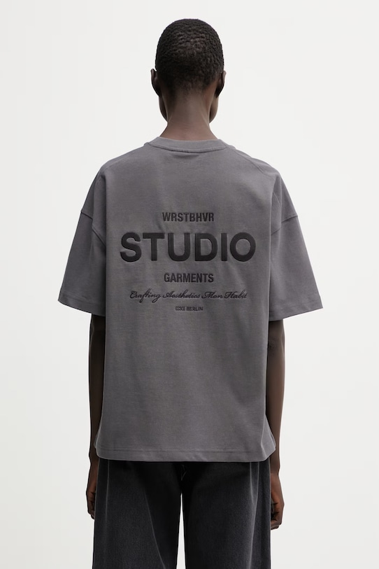 Одежда WRSTBHVR Garm V5 футболка из хлопка для женщин U1026TT.3438 серый
