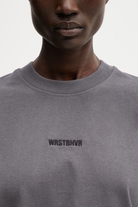 WRSTBHVR Garm V5 футболка из хлопка для женщин серый U1026TT.3438