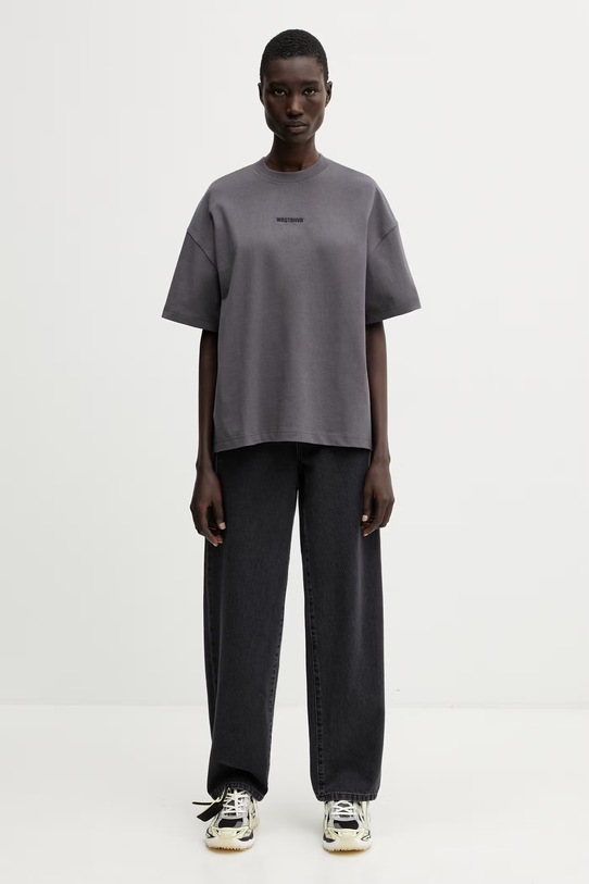 WRSTBHVR Garm V5 majica od pamuka za žene U1026TT.3438 siva