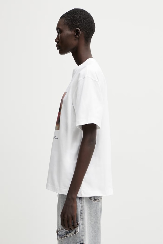 WRSTBHVR Zalno t-shirt cotton Women's U1026TT.3441 white SS26