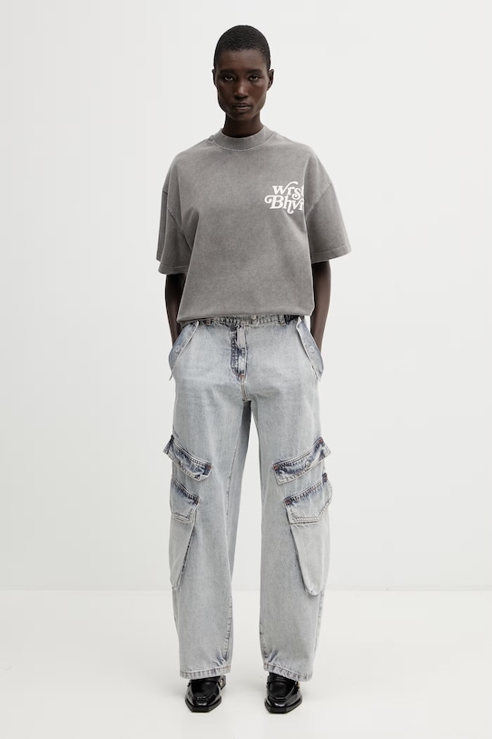 WRSTBHVR Reen V2 t-shirt cotton Women's U1026TT.3460 gray