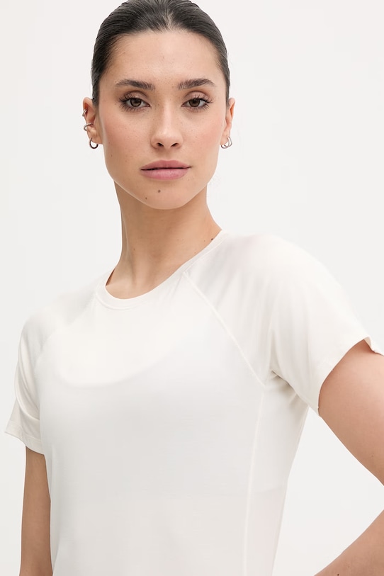 The North Face t-shirt γυμναστικής γυναικείο JAIDA μπεζ NF0A8GXWQNI1