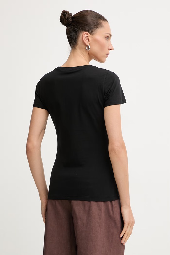 Odzież Liu Jo T-shirt damski VA6169.JS003 czarny