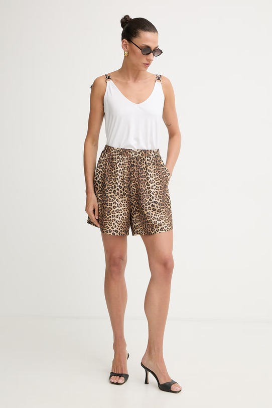 Liu Jo top damski z wiskozy VA6114.JS360 biały SS26