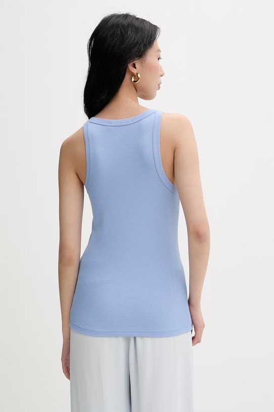 Odzież Marimekko top damski bawełniany m095485 niebieski