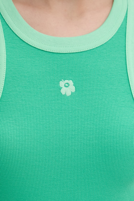 Marimekko τοπ γυναικείο βαμβακερό m095485 πράσινο