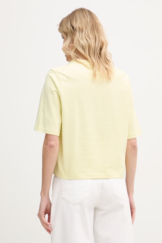 Îmbrăcăminte United Colors of Benetton tricou pentru femei, din bumbac 3BL0E17G5. galben