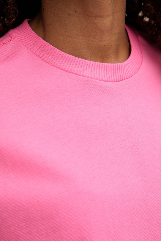 United Colors of Benetton T-shirt damski bawełniany 3BL0E17G5. różowy