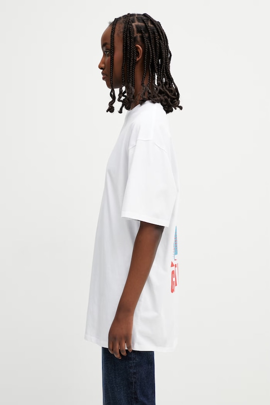 Jean Paul GAULTIER Junior Gaultier t-shirt γυναικείο βαμβακερό 26.02.U.TO497.J074.0130 λευκό SS26